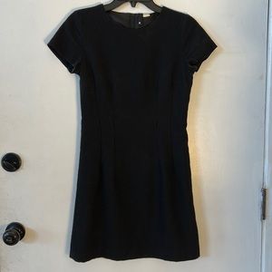 Little Black Wool Mini Dress - H&M 4